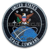 Нашивка United States Space Command эмблема круглая
