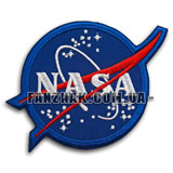 Нашивка NASA круглая со звездами