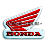 Нашивка Honda надпись с крылом