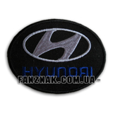 Нашивка Hyundai эмблема в овале