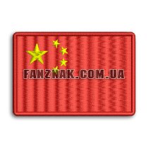 Нашивка Китай флаг