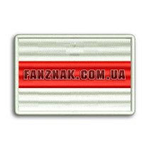 Нашивка Беларусь бело-красный флаг