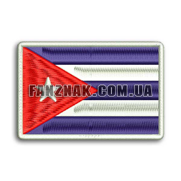 Нашивка Куба флаг