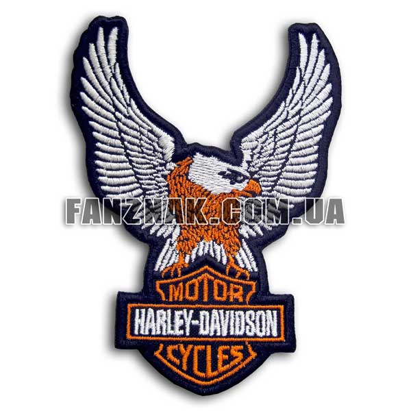 Нашивка Harley-Davidson орел с эмблемой
