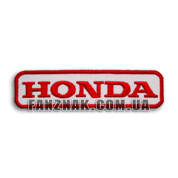 Нашивка Honda надпись
