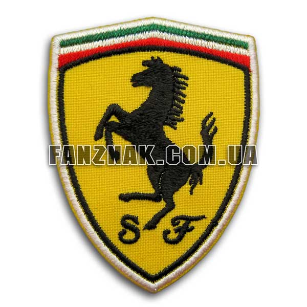 Нашивка Ferrari эмблема на щите
