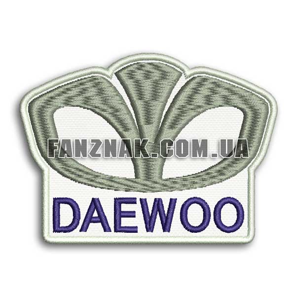 Нашивка Daewoo эмблема 2002 2011