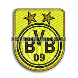 Боруссия Дортмунд со звездами зашитая нашивка