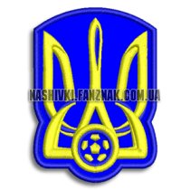 Украина федерация футбола 2018 синяя нашивка