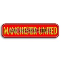Манчестер Юнайтед надпись на красном нашивка