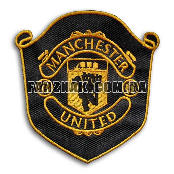 Манчестер Юнайтед нашивка на щите