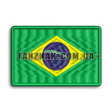 Нашивка Бразилия флаг