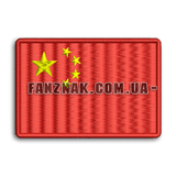 Нашивка Китай флаг