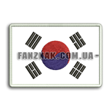 Нашивка Южная Корея флаг