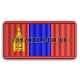 Нашивка Монголия флаг